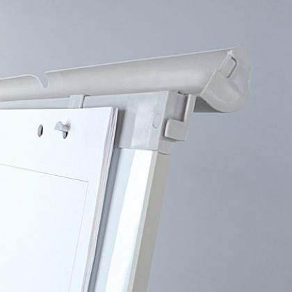 Флипчарт "Ecoboards" 70*100 см, бел. полимер, на треноге, 2х3