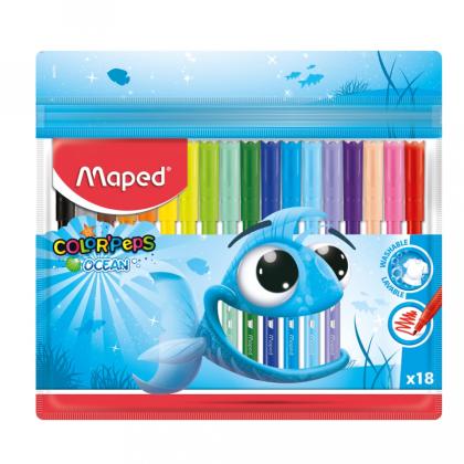 Фломастеры "Color Peps Ocean" 18 шт.