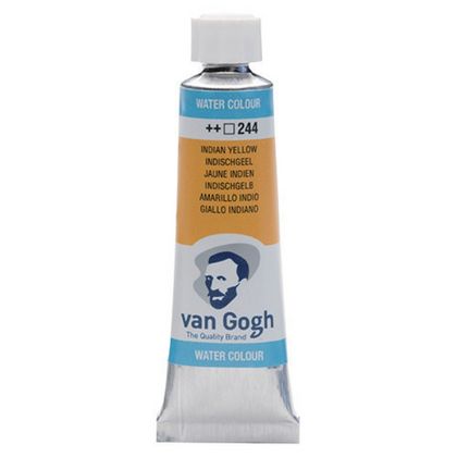 Краски акварельные "Van Gogh" 244 индийский желтый, 10 мл., туба