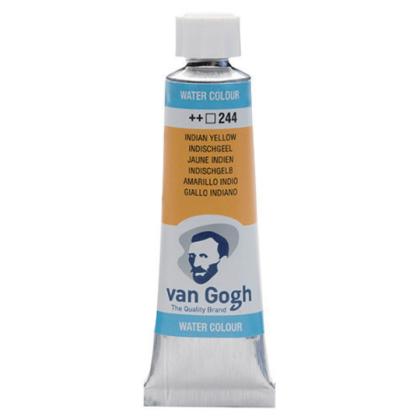 Краски акварельные "Van Gogh" 244 индийский желтый, 10 мл., туба