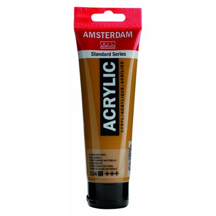 Краски акриловые "Amsterdam" 234 сиена натуральная, 120 мл., туба