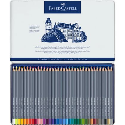 Карандаш акварельный "Goldfaber Aqua" 36 шт, в металлической упаковке