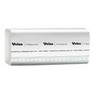 Полотенца бумажные  Veiro Professional Basic V - сложение 250 шт, 1 слой