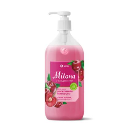 Мыло жидкое Milana спелая черешня 1 л.