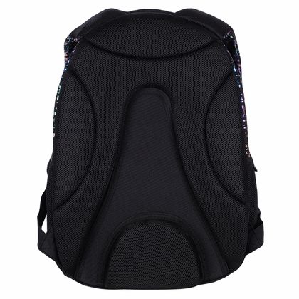 Рюкзак молодежный "Hash neon kitty" полиэстер., уплот. спинка, чёрный