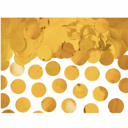Конфетти "Circles" 2,5 см, серебро