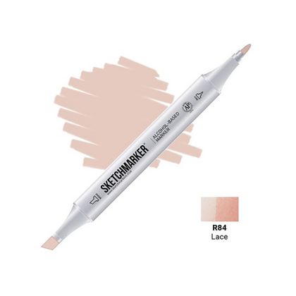 Маркер перм., худ. "Sketchmarker" двусторонний, R84, кружева