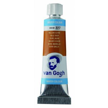 Краски акварельные "Van Gogh" 227 охра желтая, 10 мл., туба