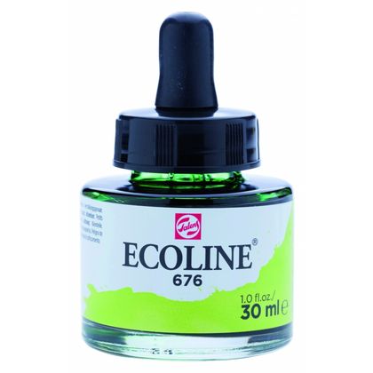 краски жидкая акварель "ECOLINE" 676 травяная 30 мл.