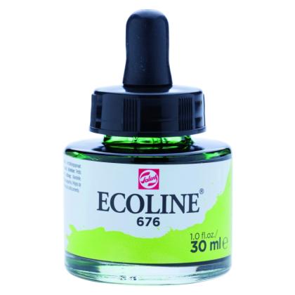 краски жидкая акварель "ECOLINE" 676 травяная 30 мл.
