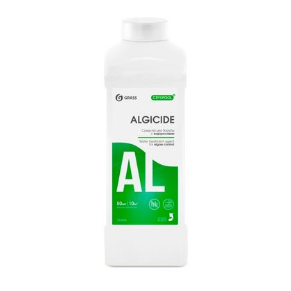 Средство для борьбы с водорослями "CRYSPOOL algicide", 1л, канистра