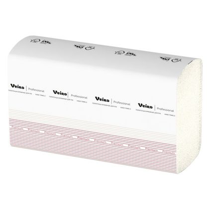 Полотенца бумажные  Veiro Professional Premium Z - сложение 200 шт, 2 слоя