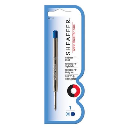 Стержень шарик., метал., М (средний) "Sheaffer T" синий