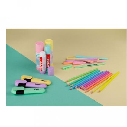 Набор маркеров текстовых "Bright Liner Pastel" 6 шт., ассорти