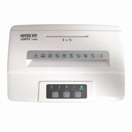 Уничтожитель Office Kit S200TS 0,8x1 (P-7, 0,8х1 мм, 5 лист., 25литров)