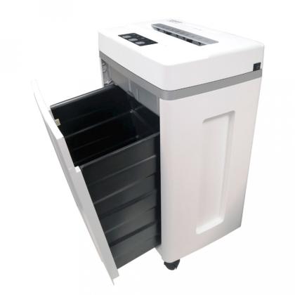 Уничтожитель Office Kit S200TS 0,8x1 (P-7, 0,8х1 мм, 5 лист., 25литров, диски, карты, скобы)