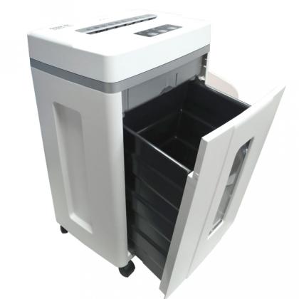 Уничтожитель Office Kit S200TS 0,8x1 (P-7, 0,8х1 мм, 5 лист., 25литров, диски, карты, скобы)
