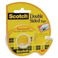 Клейк. лента двусторонняя 12 мм*6,3 м "3М Scotch" в диспенсере
