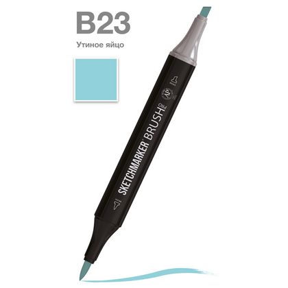 Маркер перм., худ. "Sketchmarker Brush" двусторонний, B23, утиное яйцо