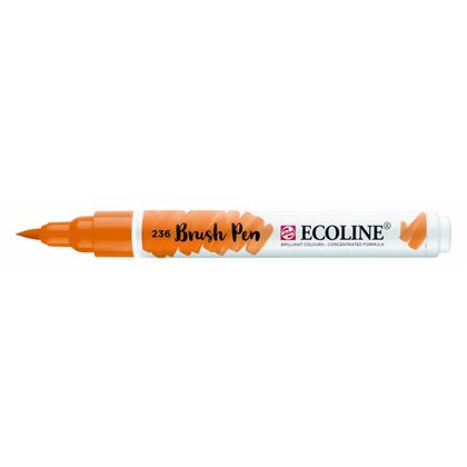 Маркер акварельный "Ecoline" 236 оранжевый светлый