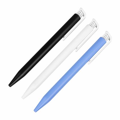 Ручка шарик/автомат "Super Hit Bio" 1,0 мм, пласт. биоразлаг., матов., голубой/белый, стерж. синий