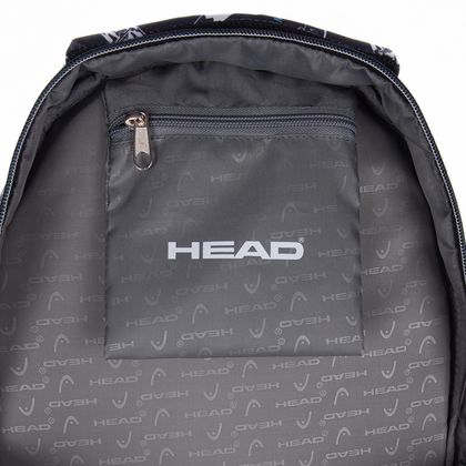 Рюкзак молодежный "Head just ride" полиэстер., уплот. спинка, чёрный