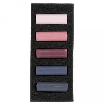 Пастель мягкая "Rembrandt Half Pastel" набор, 5 цв., красно-фиолетовые