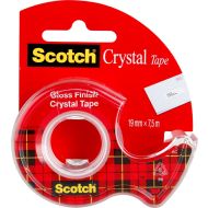 Клейк. лента 19 мм*7,5 м "3М Scotch" кристалл, в мини-диспенсере
