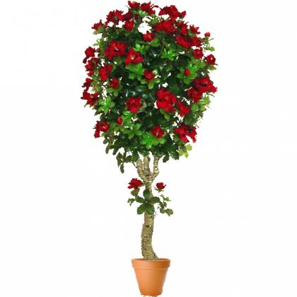 Растение искусственное Лиственное Азалия топиарий H:120CM