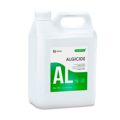 Средство для борьбы с водорослями "CRYSPOOL algicide", 5кг, канистра