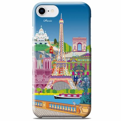 Чехол д/iPhone 6S/7/8 "London" пласт., разноцветный