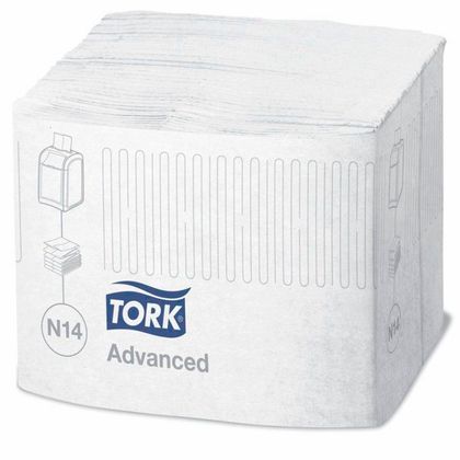 Салфетки Tork Xpressnap Fit для диспенсера 120шт * 6упак, цв.белый, 2-сл, N14