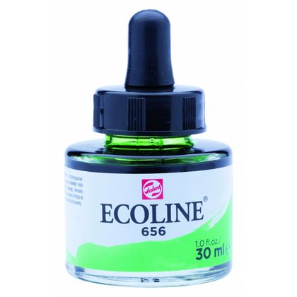 краски жидкая акварель "ECOLINE" 656 зелёный лес 30 мл.