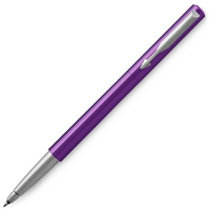 Ручка роллер "Vector Purple" 0,7 мм, метал., подарочн. упак., фиолетовый, стерж. синий
