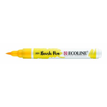 Маркер акварельный "Ecoline" 201 желтый светлый