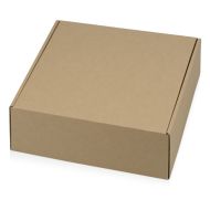 Коробка подарочная (ящик) Zand L 26,4*25,7*10,1 см, самосборная, картон, коричневый