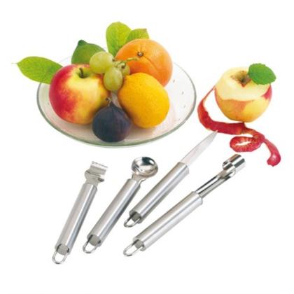 Набор ножей д/чистки фруктов "Fruit" подарочн. упак., серебристый
