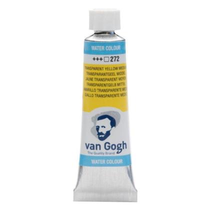 Краски акварельные "Van Gogh" 272 желтый средний прозрачный, 10 мл