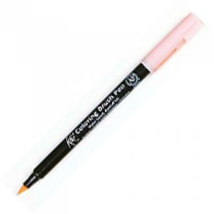 Маркер акварельный "Koi Color Brush" - св.оранжевый