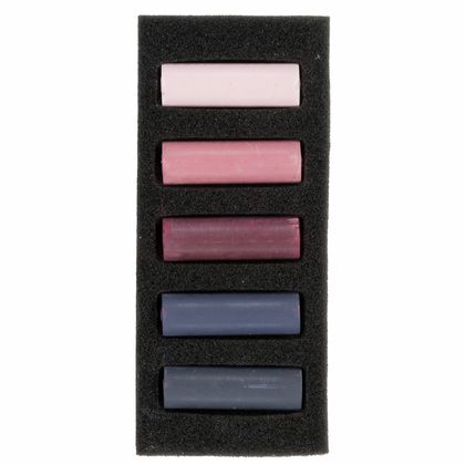 Пастель мягкая "Rembrandt Half Pastel" набор, 5 цв., теплые синие