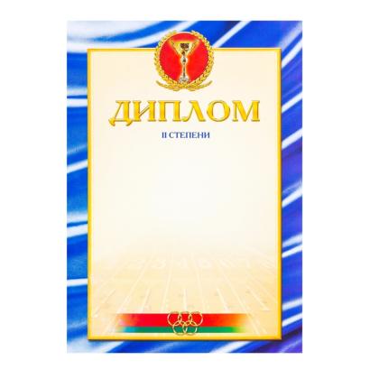 Диплом (спортивный) 2 степени