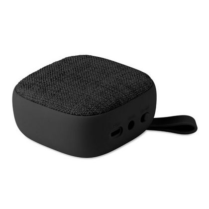 Колонка 1.0 "Rock" пласт. софт-тач/текстиль, Bluetooth, AUX, черный