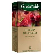 Чайный напиток "Greenfield" 25 пак*1,5 гр., с аром. малины и вишни, Cherry Blossom