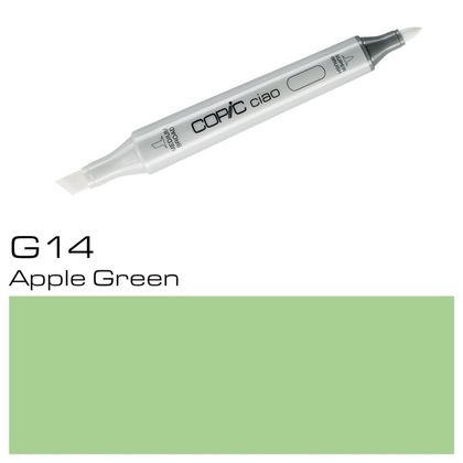Маркер перм., худ. "Copic ciao" G-14, яблочный зеленый