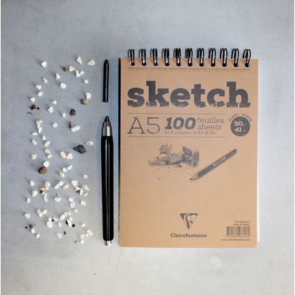 Скетчбук "Sketch" A4 90г/м2 50л. спираль