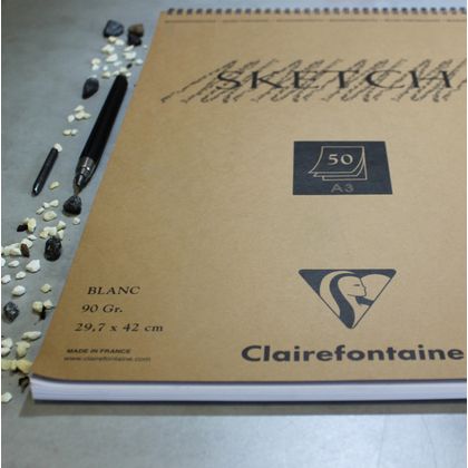 Скетчбук "Sketch" A4 90г/м2 50л. спираль