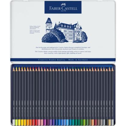Карандаши цветные "Goldfaber" 36 шт, в металлической упаковке