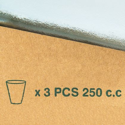 Набор стаканов 3 шт. "XM2198.03 Authentic" подарочн. упак., прозрачный