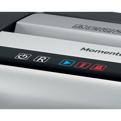 Уничтожитель Rexel Momentum X410 (P-4, 4*28мм, до 10 листов, 23 литра)