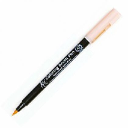 Маркер акварельный "Koi Color Brush" - св. желтый